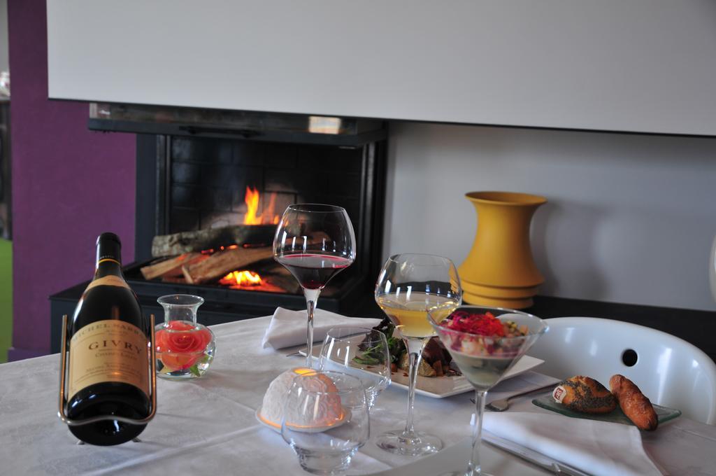 Hotel Restaurant La Montagne De Brancion Martailly-les-Brancion Екстер'єр фото